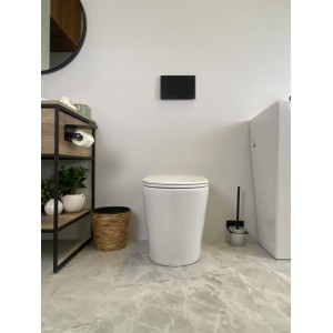 Zara 99 Rimless Floor-mount Toilet Pan Only